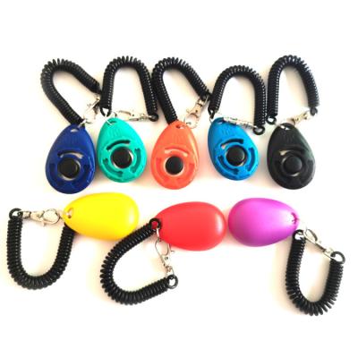 China fast ship plastic training clicker /pet training clicker  dog training clicker for sale