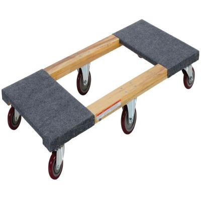 China 6-WHEEL WOODEN STORAGE CART 1200LBS for sale