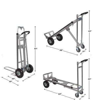 China Storage Aluinum Hand Trucks for sale