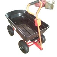 China TC2145 Poly Storage Garden Dump Lawn Cart for sale