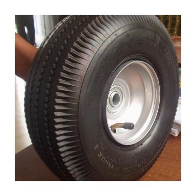 China Construction Material Shops High Quality Durable Using Various Durable Solid 150mm Rubber Wheel For Mower for sale