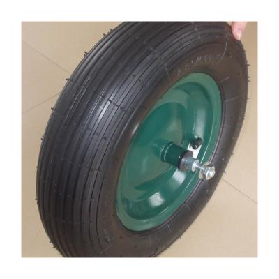 China Building material stores made in China top quality 7 inch durable solid rubber 180mm wheel with plastic rim for sale