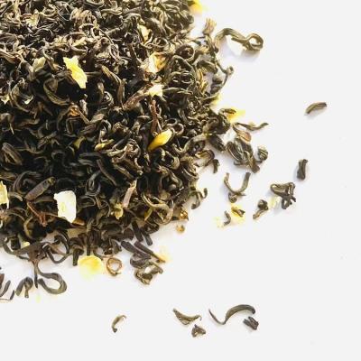 China Chinese Classical Hot Water Tea Jasmine Flavor Keemum Black Tea Bag Handmade Blooming Package for sale