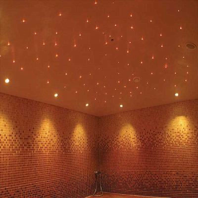 China Can Be Customized To Any Size And Any Pattern Fiber Optic Star Heat Resistant Led Ceiling Light Kit For Sauna Room /Bathroom for sale