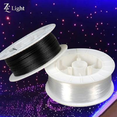 China Can Be Customized To Any Size And All Model Factory Pmma Star Ceiling Plastic Optic Fiber Optic Light Fiber Roll Glow Home Fiber Optic Lighting end for sale