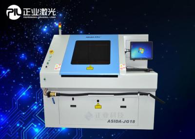 China Flexible Circuit Board Laser Depaneling Machine / Inline Laser Cutting Machine without Stress for sale