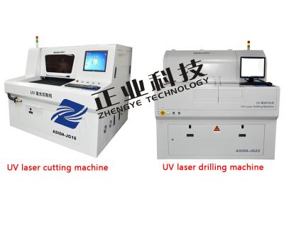 China CVL / FPC / RF UV Laser Drilling Equipment With Closed Loop Servo Control for sale