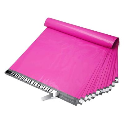 China shoes & Custom Shipping Logo Compostable Pink Poly Mailers Envelopes Custom Shipping Biodegradable Plastic Express Courier Mailing Bags for sale