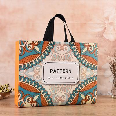 China Recyclable Foldable Luxury Boutique Custom Eco Friendly Reuse Nonwoven Shopping Bag Jute Printing Cotton Customized LOGO Style for sale