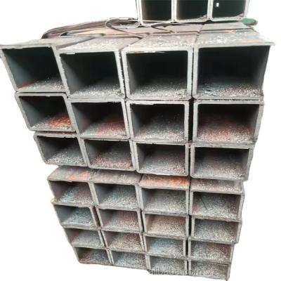 China Carbon Steel Square Tube Square Pipe Liquid Pipe Black Hollow Carbon Steel Metal Tube High Level for sale