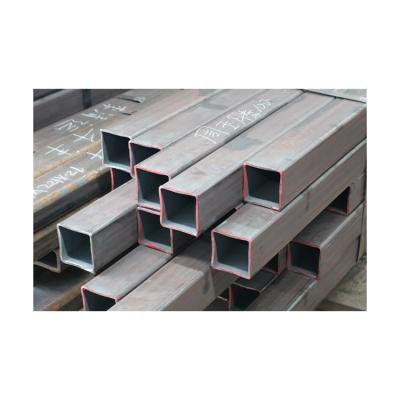 China Low Price Carbon Steel Tube Liquid Square Pipe Black Hollow Section Carbon Steel Square Metal Tube for sale