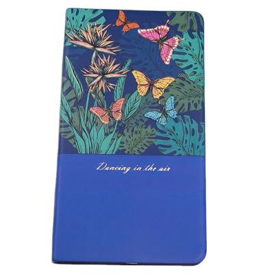 China Customized Journal 178*100mm Notebook Multicolor Softcover Planner Customized Diary With Butterfly for sale