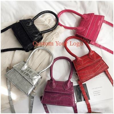 China Hot Sale Fashion Mini Size Pu Leather Luxury Handbag For Women Designer Bag Famous Brands for sale