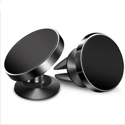 China Magnetic Phone Holder 360 Degree Rotation Flexible Suction Metal-Air Cup Mount Mobile Phone Outlet Holder Car Phone Holder for sale