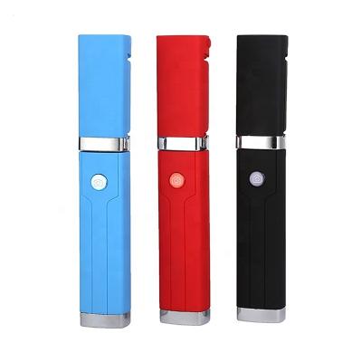 China Portable Mini Wired Monopod Lipstick Selfie Portable Selfie Timer Lipstick Selfie Stick OEM Flexible Stick for Mobile Phone for sale