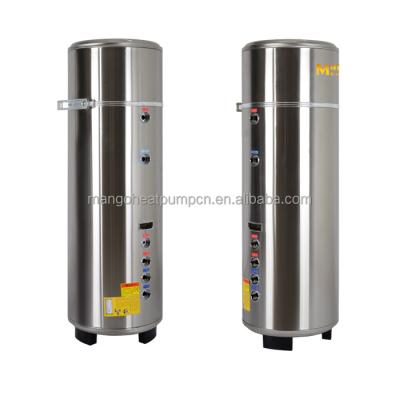 China Hotel 200L 300L SUS304 Liner 25M Heat Exchanger Coil High Quality Integrated Domestic Hot Water Storage Tank for sale