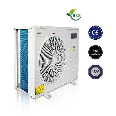 China New Design Hot Sale Hotel Air to Water DC Inverter Heat Pump with WIFI for Home for Heating Cooling Hot Water for sale