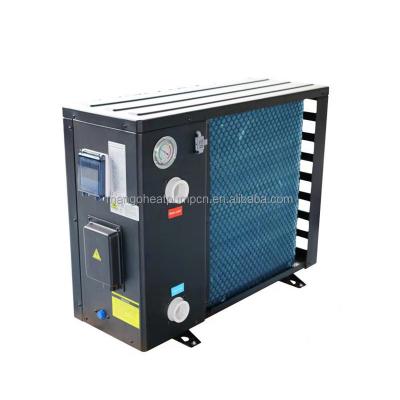 China Outdoor R32 2-9kw TOP COP Pool Water Heated DC Inverter EVI Home Use Heat Pump Boiler Chilled Air To Water Chiller for sale