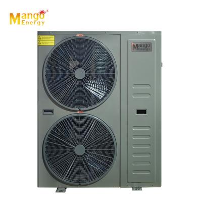 China Hotel mango energy domestic hot water heating cooling monoblock DC inverter heat pump air to water system with wifi for sale