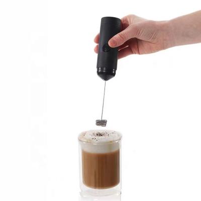 China USb Automatic Handheld Rechargeable Coffee Blender Coffee Profession One Touch Electric Stocked Milk Frother for sale