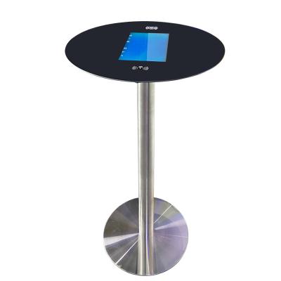 China 13.3 inch screen Android single touch tables wireless QR code NFC / charging / LOGO for sale