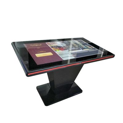 China QR code/NFC/Wireless/Printer/LOGO charge OEM 43 inch waterproof 4k wifi touch interactive tables for sale