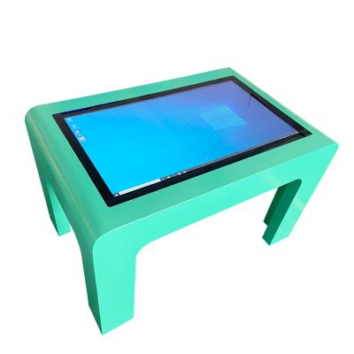 China Metal case + tempered glass panel 32 inch 2k wifi android kid touch table for sale