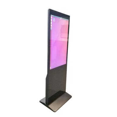 China 3G/4G/Camera/Printer/Human Sensor/LOGO 43 Inch Indoor Portable Digital Signage and Mobile Display Totem Advertising Media Player Floor Standing LCD Touch Screen Kiosk for sale