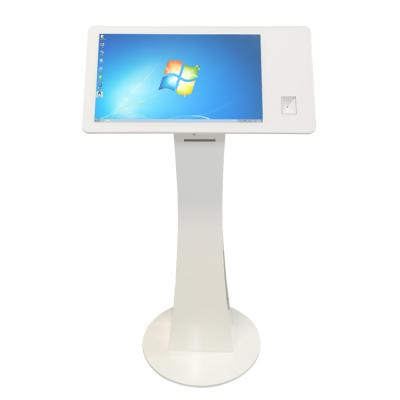 China 21.5 inch touch screen kiosk best-selling smart interactive digital display 3G/4G/Camera/Printer/Human Sensor/LOGO and shockproof for sale