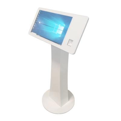 China Factory Direct Sales 21.5Inch Original LOGO Probe 3G/4G/Camera/Printer/Human LCD Display Touch Screen Kiosk Wireless Charging for sale