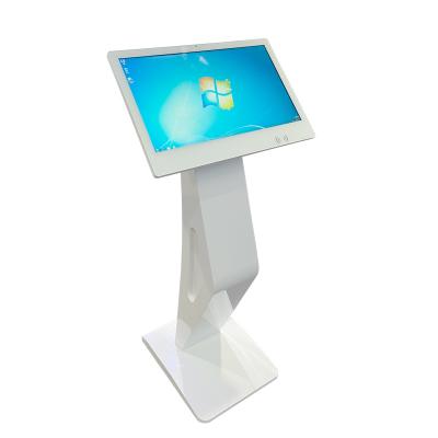 China 21.5Inch Transparent LCD Display Factory Price Floor Standing Advertising Machine LCD Touch Screen Indoor Smart Kiosks Show For Shopping Mall for sale