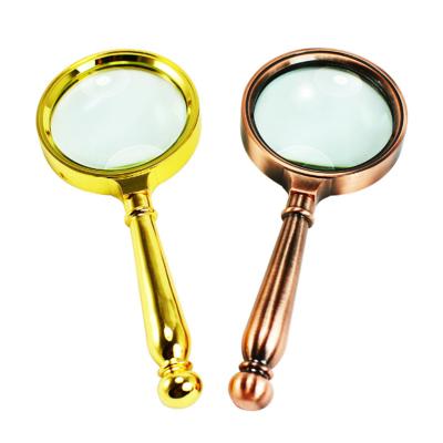 China High End Professional Full Metal Magnifying Glass 10X Prices for sale