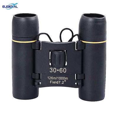 China Fogproof Small 30x60 Compact Bird Watching Traveling Pocket Binoculars Hunting for Adults Children for Guided Traveling Bird Watching for sale