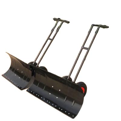 China Best fluctuating price supply factory control manual snow solvent shovel with wheel for sale