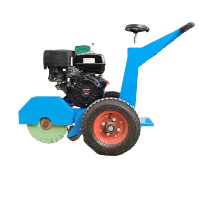 China Surface Course Slotting Machine Hand Push Rounding Concrete Asphalt Road Repair Circular Cutting Cement Sidewalk Slotting Machine For Manhole Cover for sale