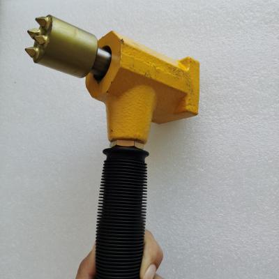 China Pneumatic concrete chisel napping machine KP-A-2 three head double head single head hand held ground chisel for sale