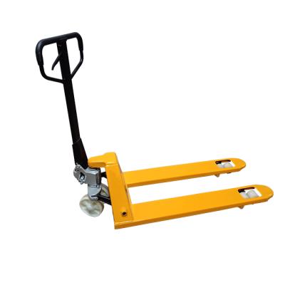 China Steel Pump Hydraulic Jack Manual Forklift Freight Transpallet Frame Manufacture 3 Ton Hand Pallet Truck for sale