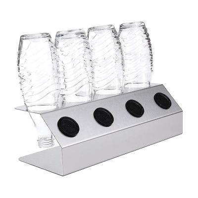 China Promotion Abtrofhalter Metal Drip Tray Soda Stream Soda Stream Viable Bottle Holder for sale