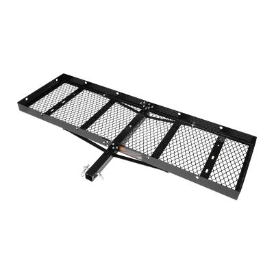 China Duarable MYCAN Folding Trailer Rack Cargo Carrier Hitch Cargo Carrier 2 Inch Adapter Receiver for sale