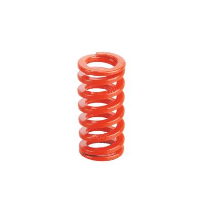 China JIS B5012 standard 55CrSi/ 50CrV /9254 medium pressure shrinkage orange die springs Te koop