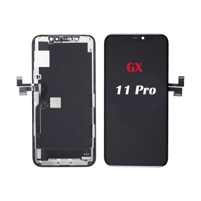 China For iPhone Repair Guaranteed LCD Screen For iPhone 11 Pro OLED GX OLED Hard Hard Mobile Phone LCD Display With Digitizer Screen for sale