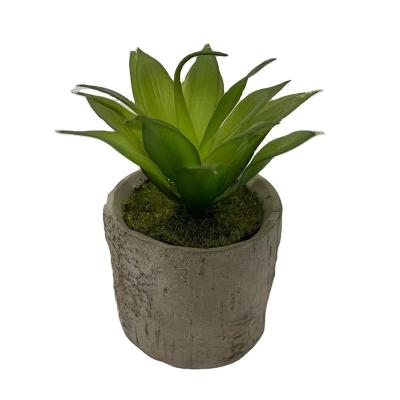 China PLASTIC/CERAMIC Homestay Decorative Mini Potted Artificial Flower Plants Decoration for sale