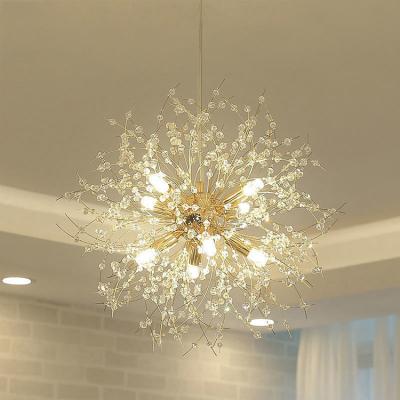 China Modern lamps home decor chandelier pendente luminaria led acrylic led lamp decorative led lights for bedroom decorate for sale