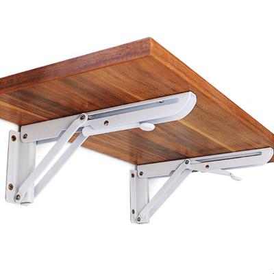 China Modern Adjustable Angle Triangle Table Bench Support Folding Stainless Steel Brackets for sale