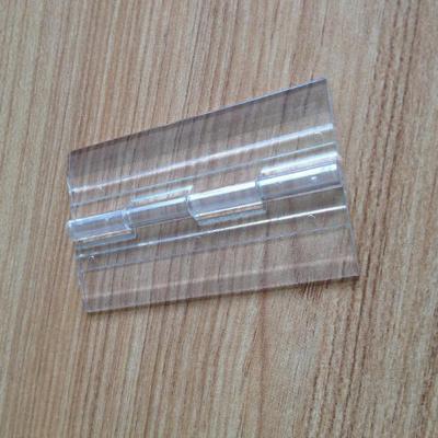 China Easy Installation Acrylic Hinges Clear Acrylic Mini Hinge Plastic Folding Hinge for sale