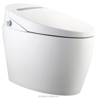 China Modern Eco Smart Automatic Intelligent Toilet All In One Soft Narrow Toilet OEM ODM Remote Control Automatic Flush Foot Sensor for sale