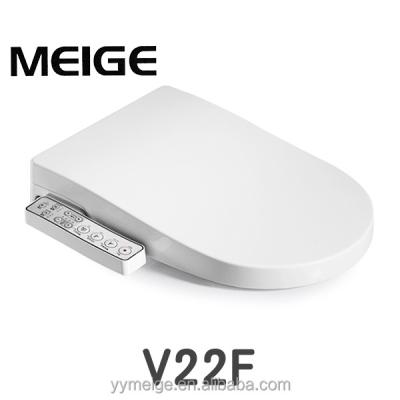 China Children's toilet seats Meige V22F fits both lower&upper tank skin sensor extended/round/energy saving square quick to install automatic toilet seat for sale