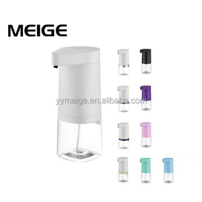 China Foam Soap Dispenser Meige X202 Hot Sale 350ml IR Smelling Multicolor Textured Easy Install Wall Mounted Disposable Liquid Automatic Sanitizer Dispenser for sale