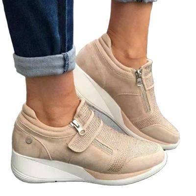 China Anti-odor women's shoes spring new fashion sports shoes thick bottom casual shoes for sale