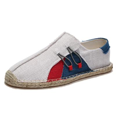 China Shoes Lofter Recyclable Men's Fisherman Shoes New Canvas Slip-on Shoes Old Beijing for sale